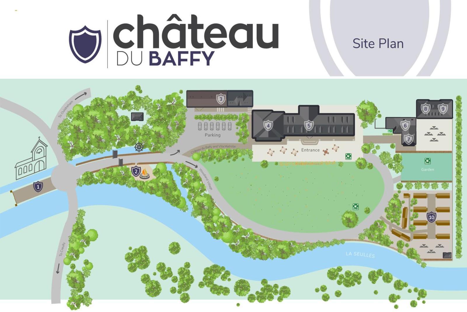 Chateau Baffy Colombiers-sur-Seulles Exterior foto